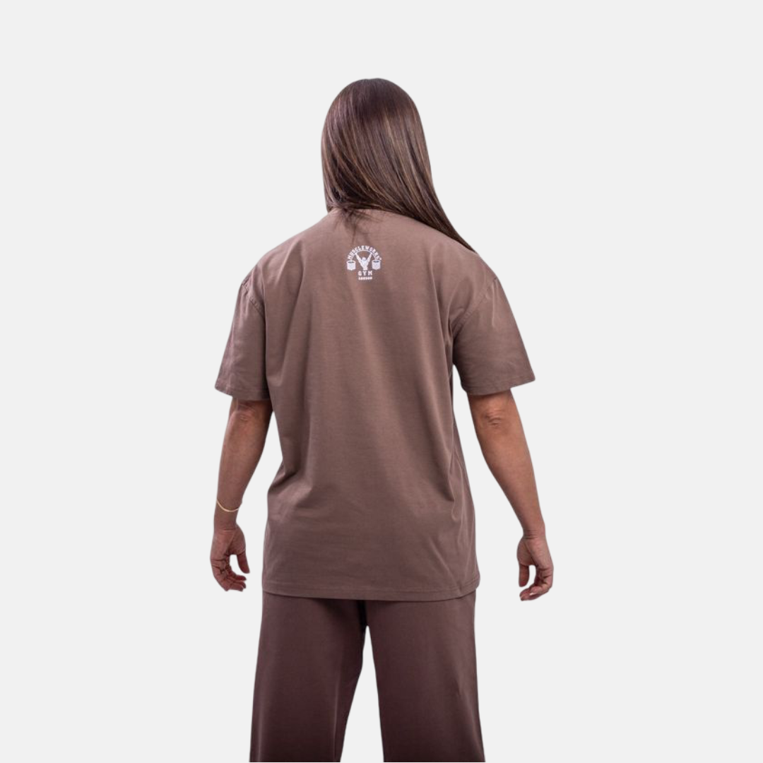 MW Oversized Brown T-Shirt