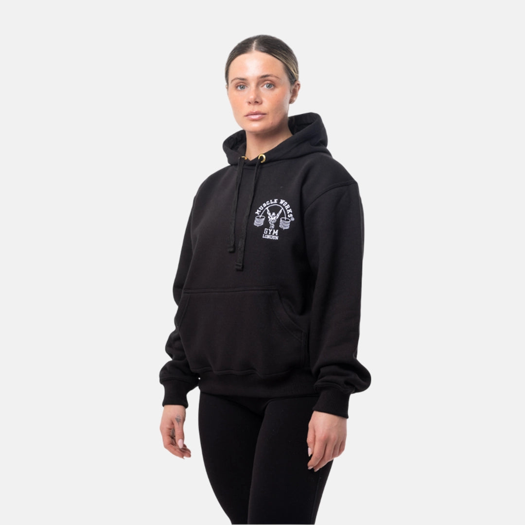 MW Women Classic Pullover Black With White