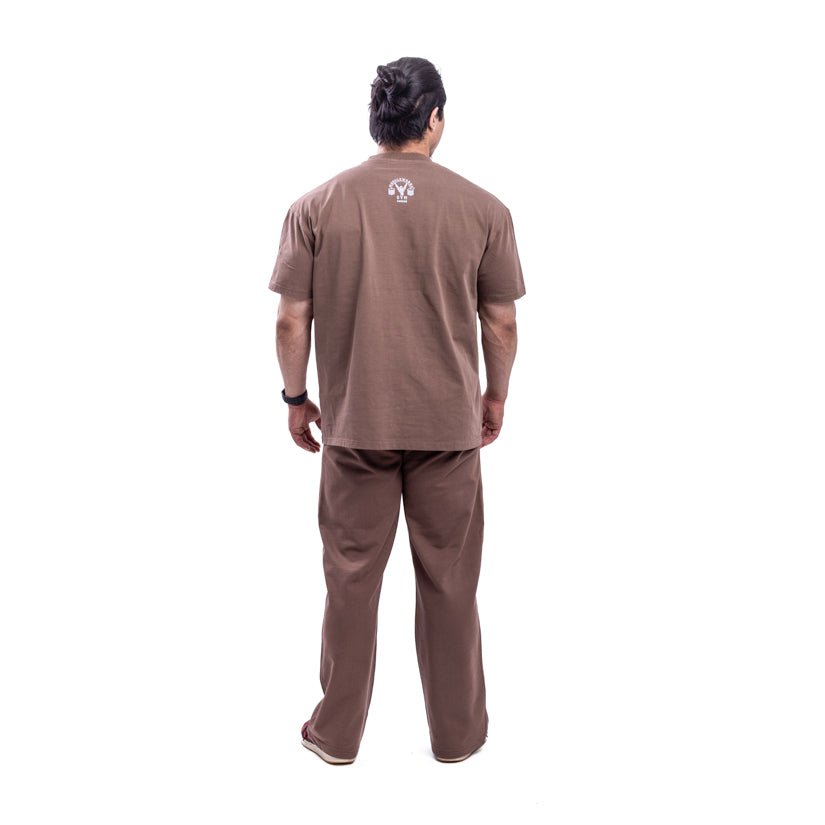 MW Oversized GRNDD T-Shirt Brown