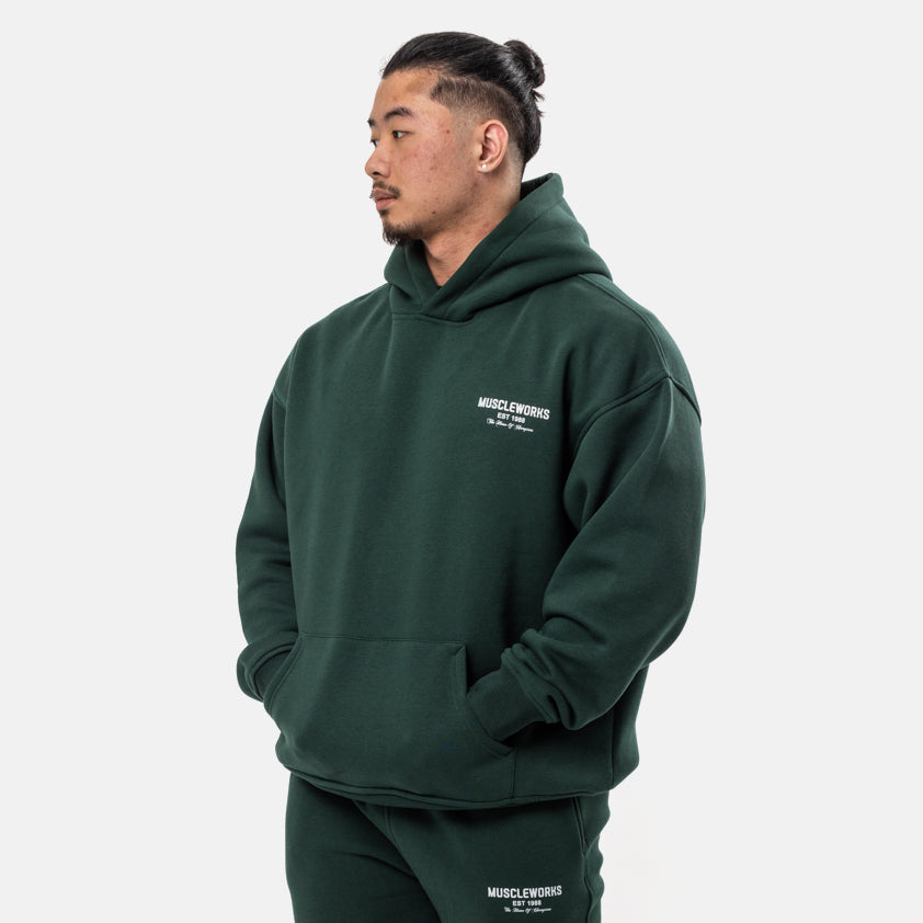 MW Oversize Pullover Arteon Green