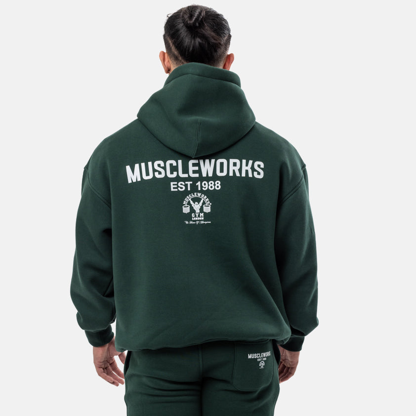 MW Oversize Pullover Arteon Green