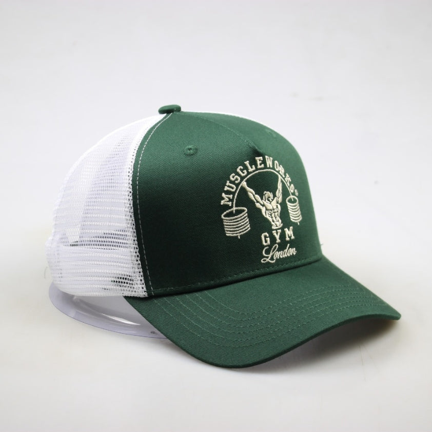 MW Signature Trucker Cap Forest Green