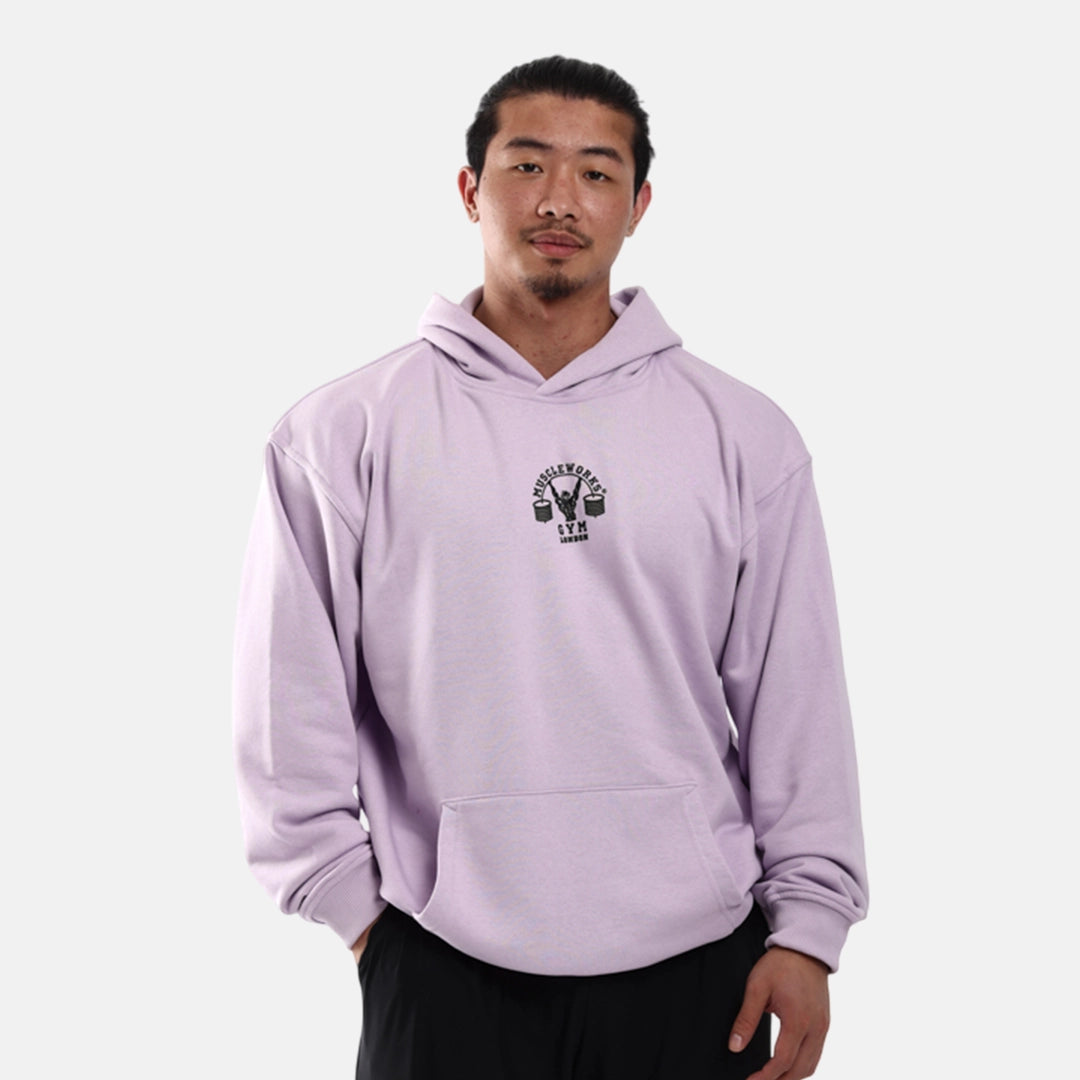 MW OVERSIZED PULLOVER IN LILAC
