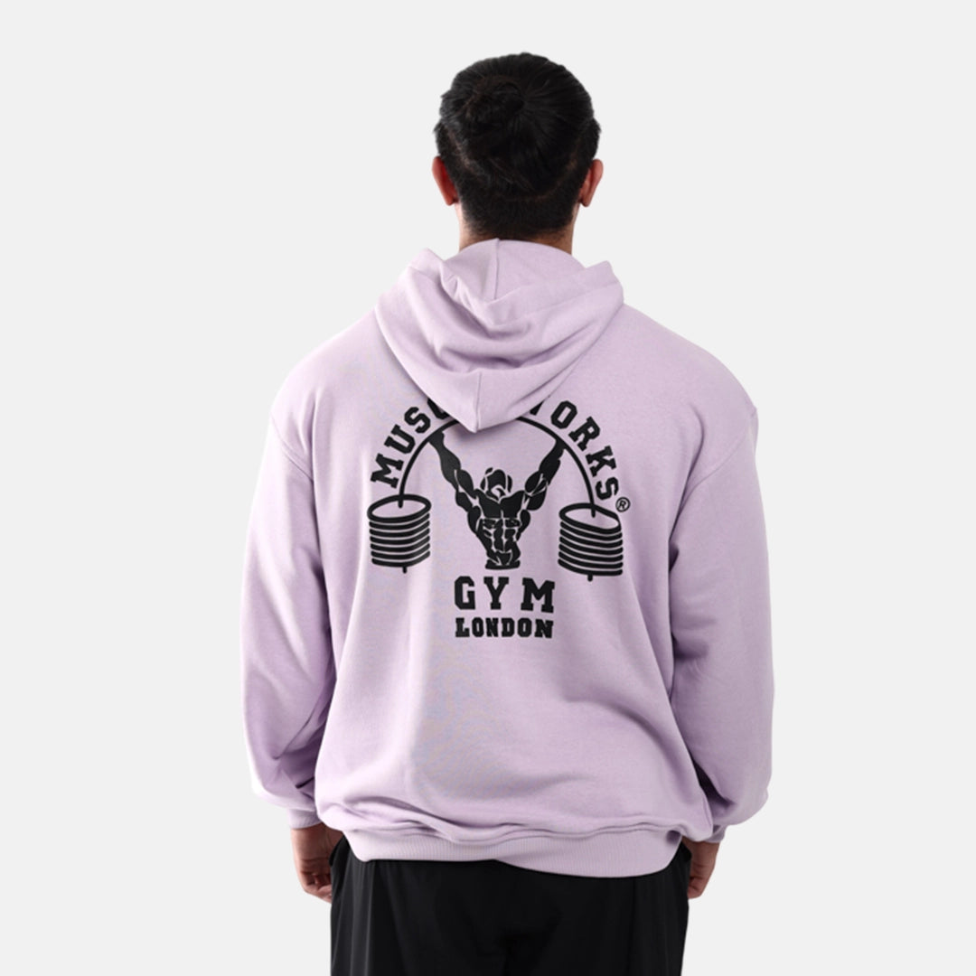MW OVERSIZED PULLOVER IN LILAC