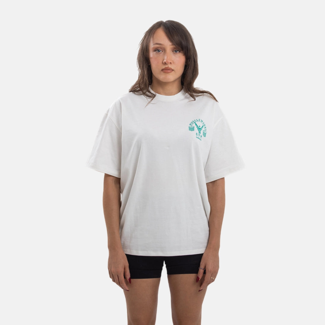 MW Oversized T Shirt OFF White