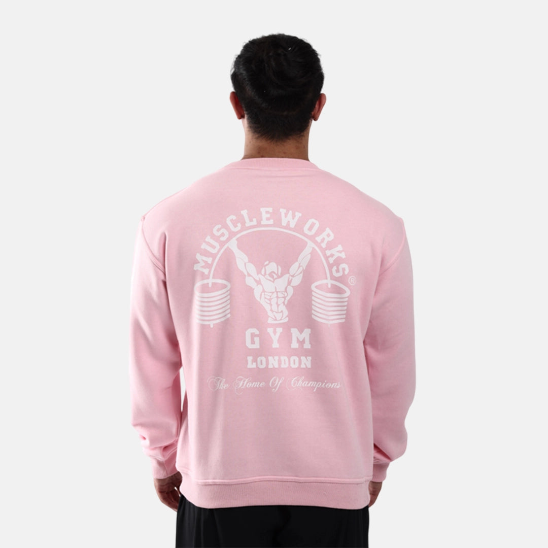 MW Crew Neck Powder Pink THC Edition