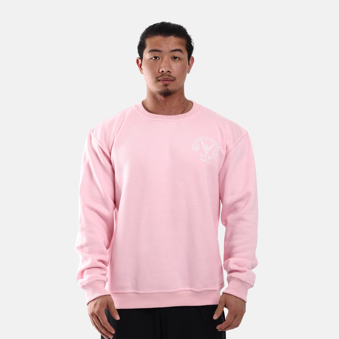 MW Crew Neck Powder Pink THC Edition