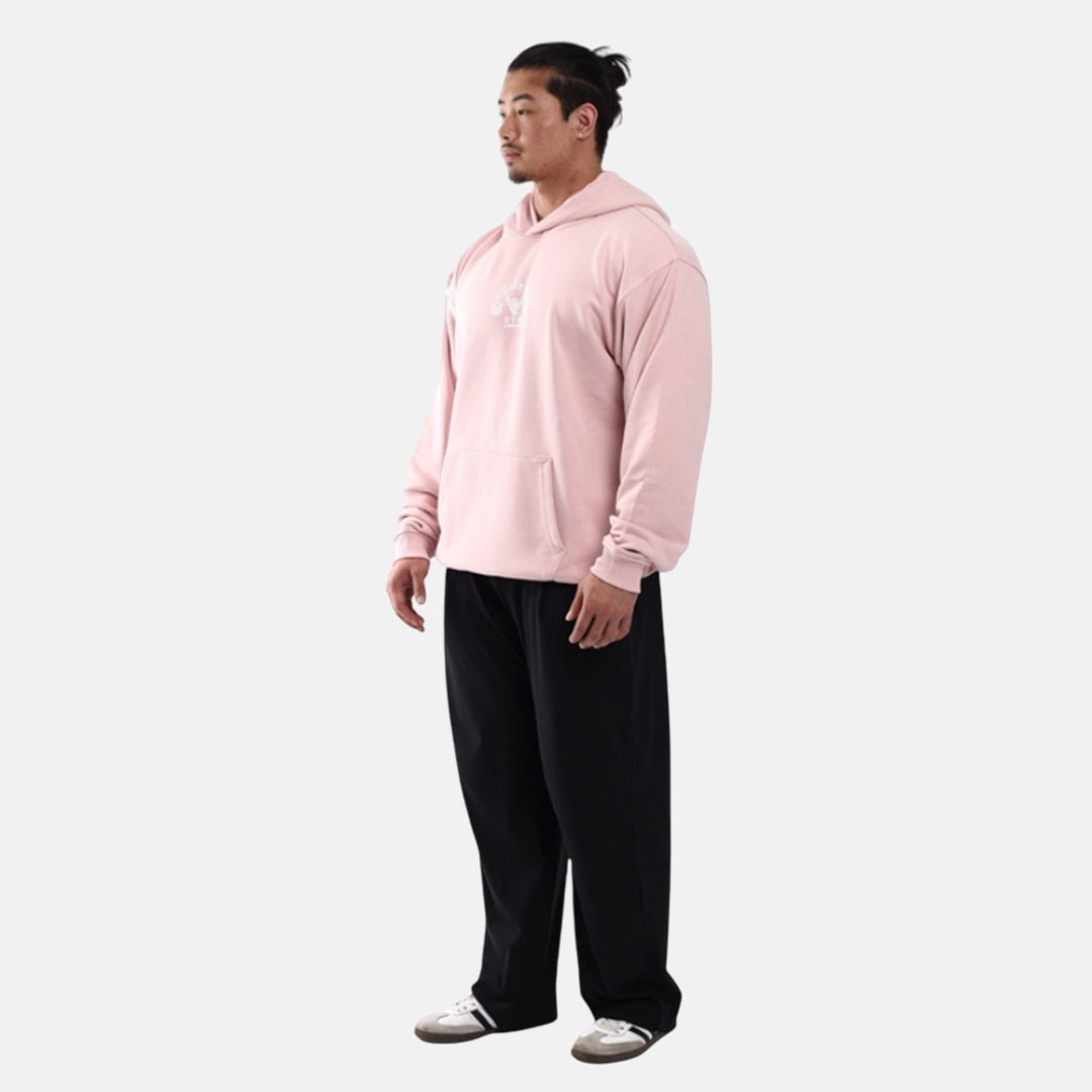 MW Oversized Pullover In Powder Pink