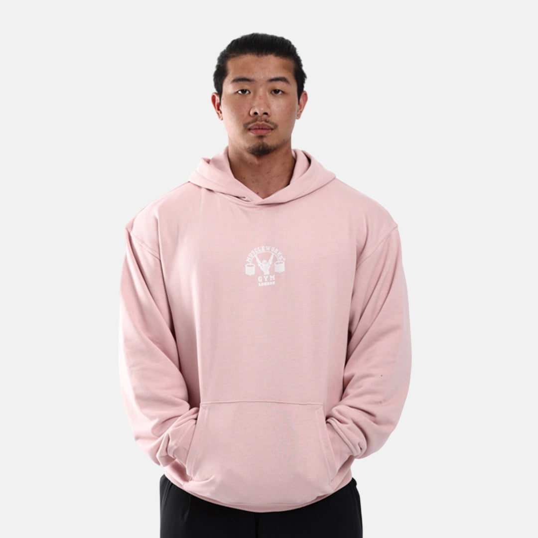 MW Oversized Pullover In Powder Pink