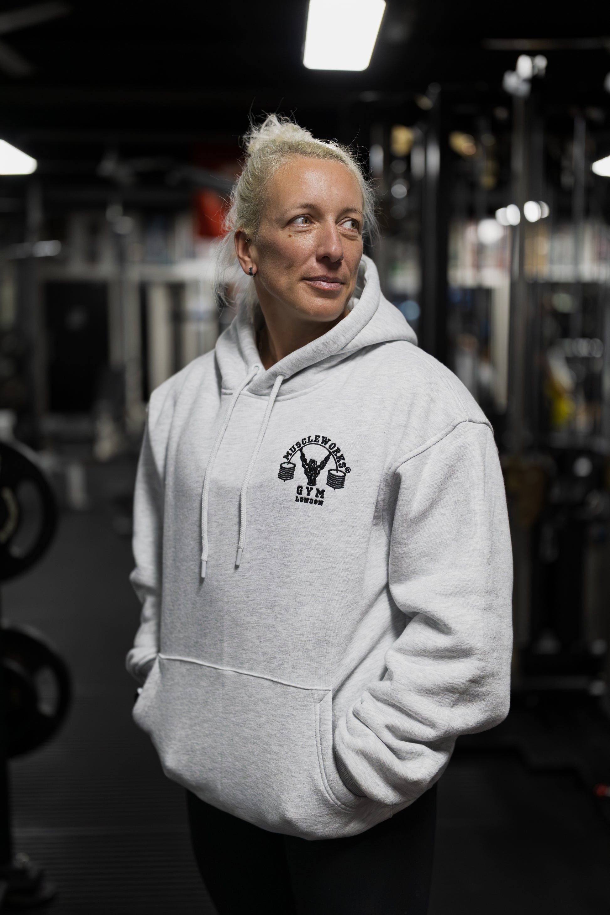 MW Women Classic Pullover Grey Milange