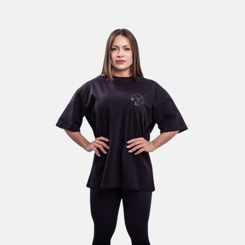 MW Oversized Black On Black T-Shirt