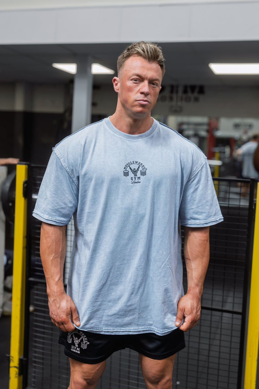 MW Oversized GLACIER BLUE WASHED T-Shirt