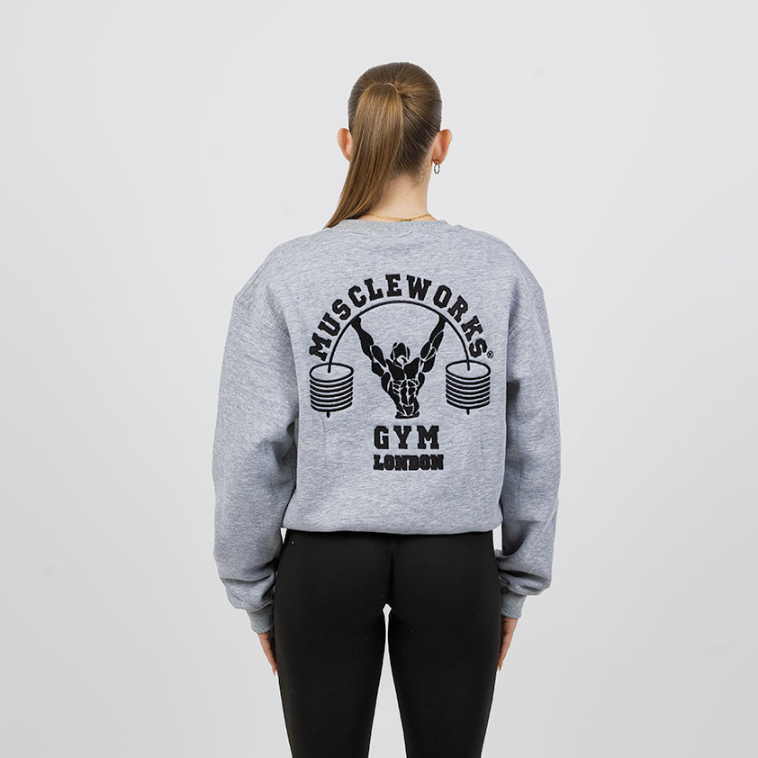 MW Women Crew Neck Grey