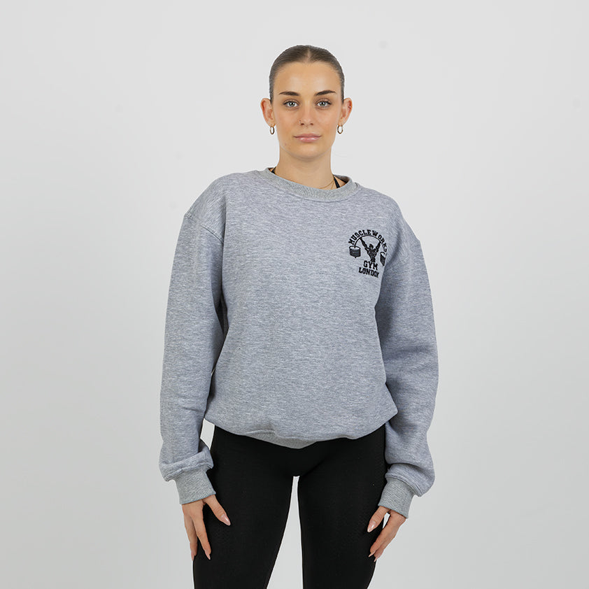 MW Women Crew Neck Grey