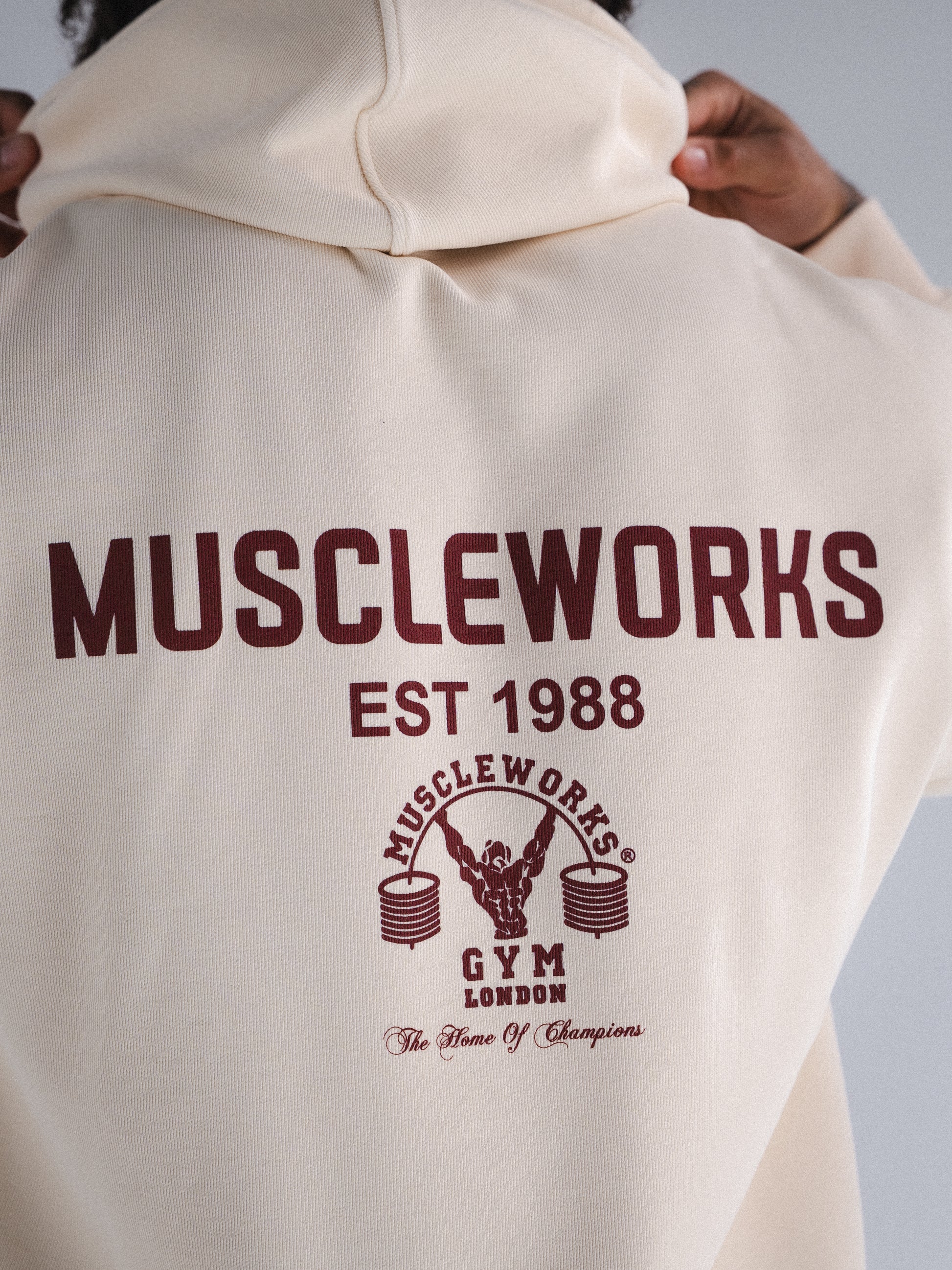 MW Oversized Sandstone Hoodie