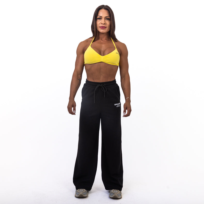 MW Wide leg Sweatpants Black