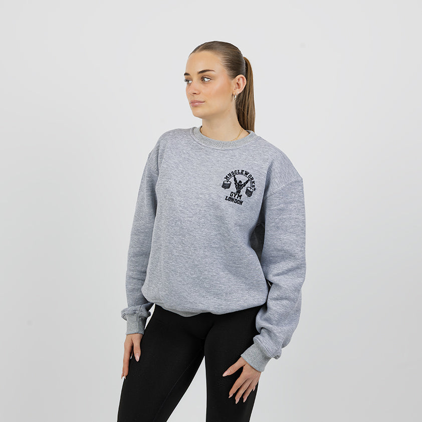 MW Women Crew Neck Grey