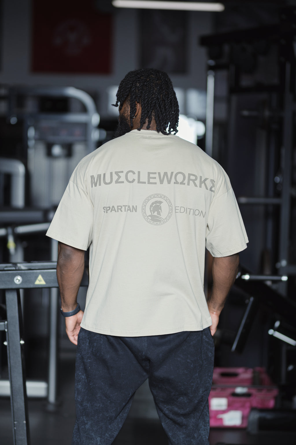 MW Spartan Edition Oversized T-Shirt – Warm Sand