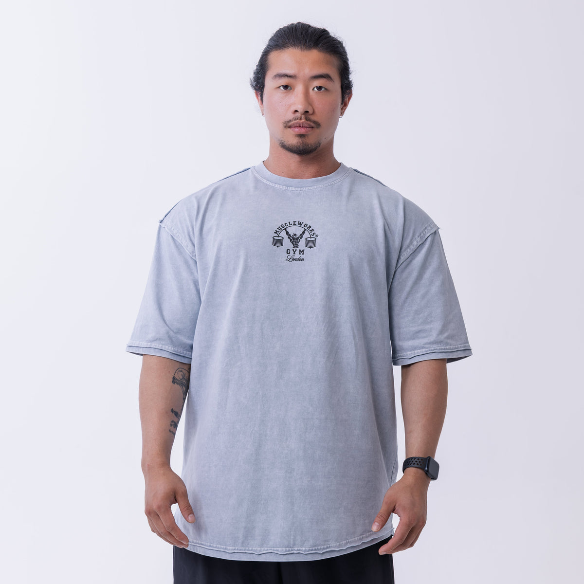MW Oversized GLACIER BLUE WASHED T-Shirt