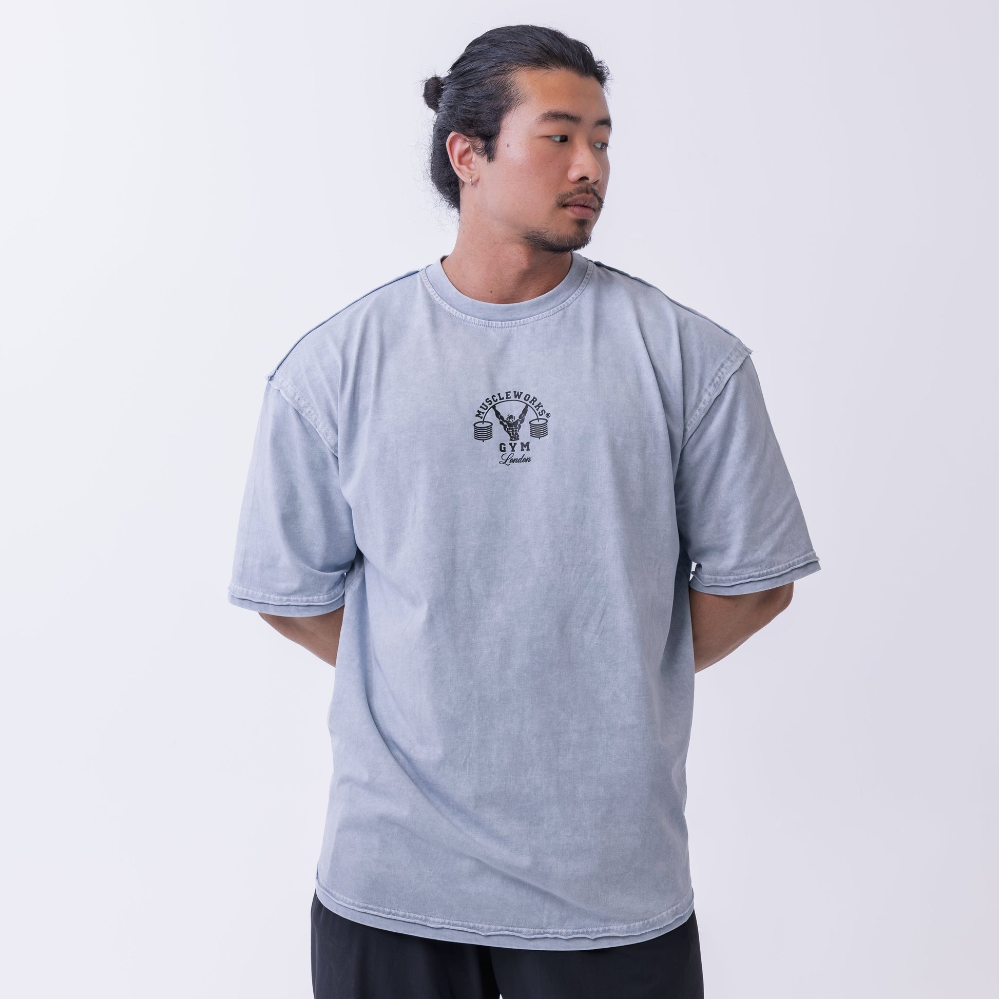 MW Oversized GLACIER BLUE WASHED T-Shirt