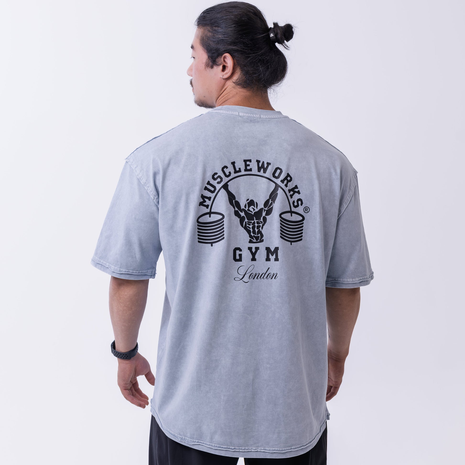 MW Oversized GLACIER BLUE WASHED T-Shirt