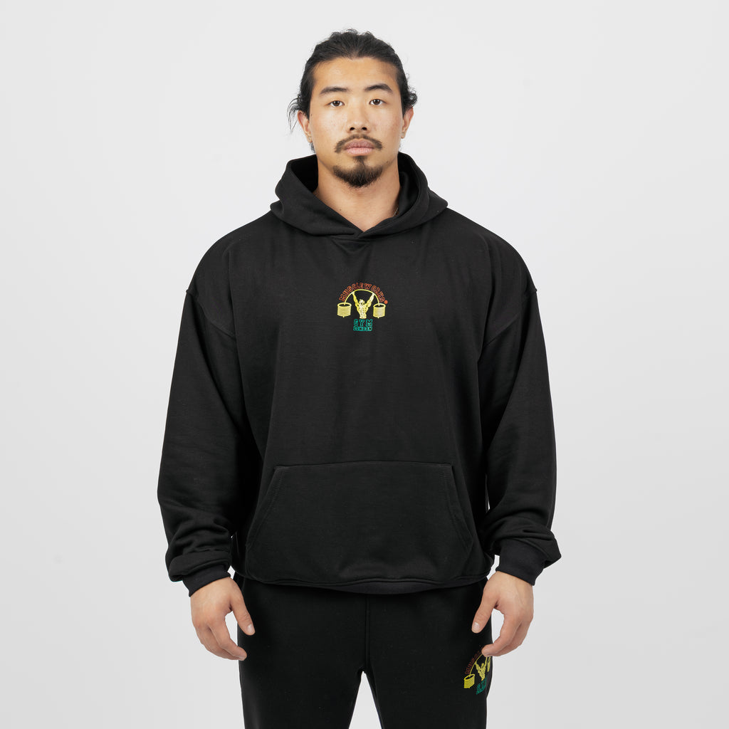 MW Oversized Hoodie 3 Colour Way Black