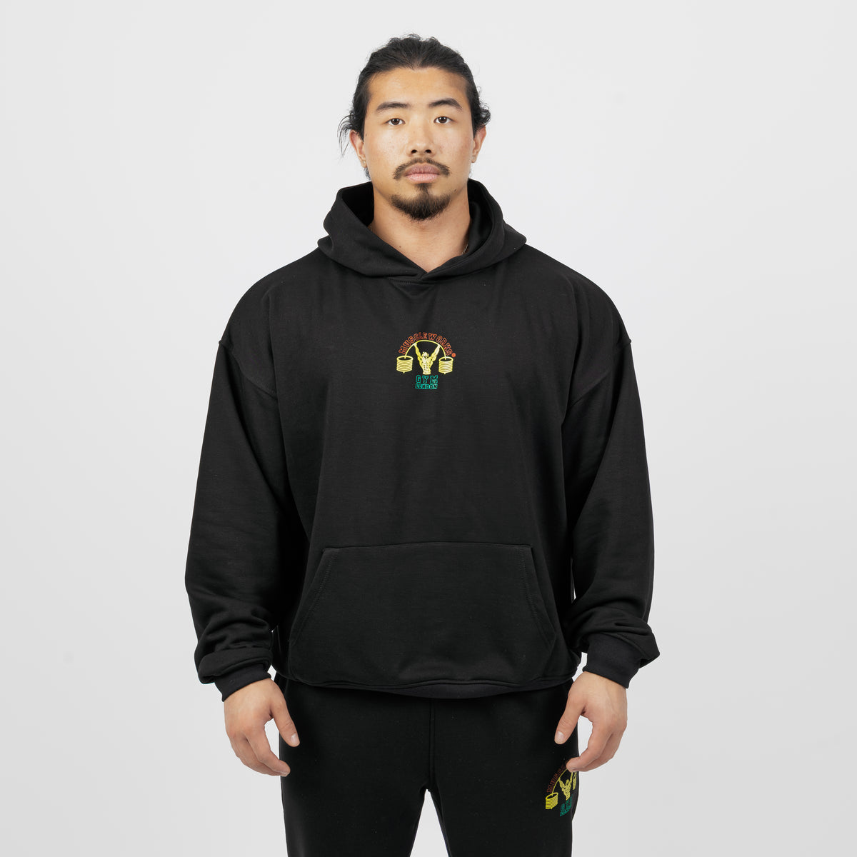 MW Oversized Hoodie 3 Colour Way Black