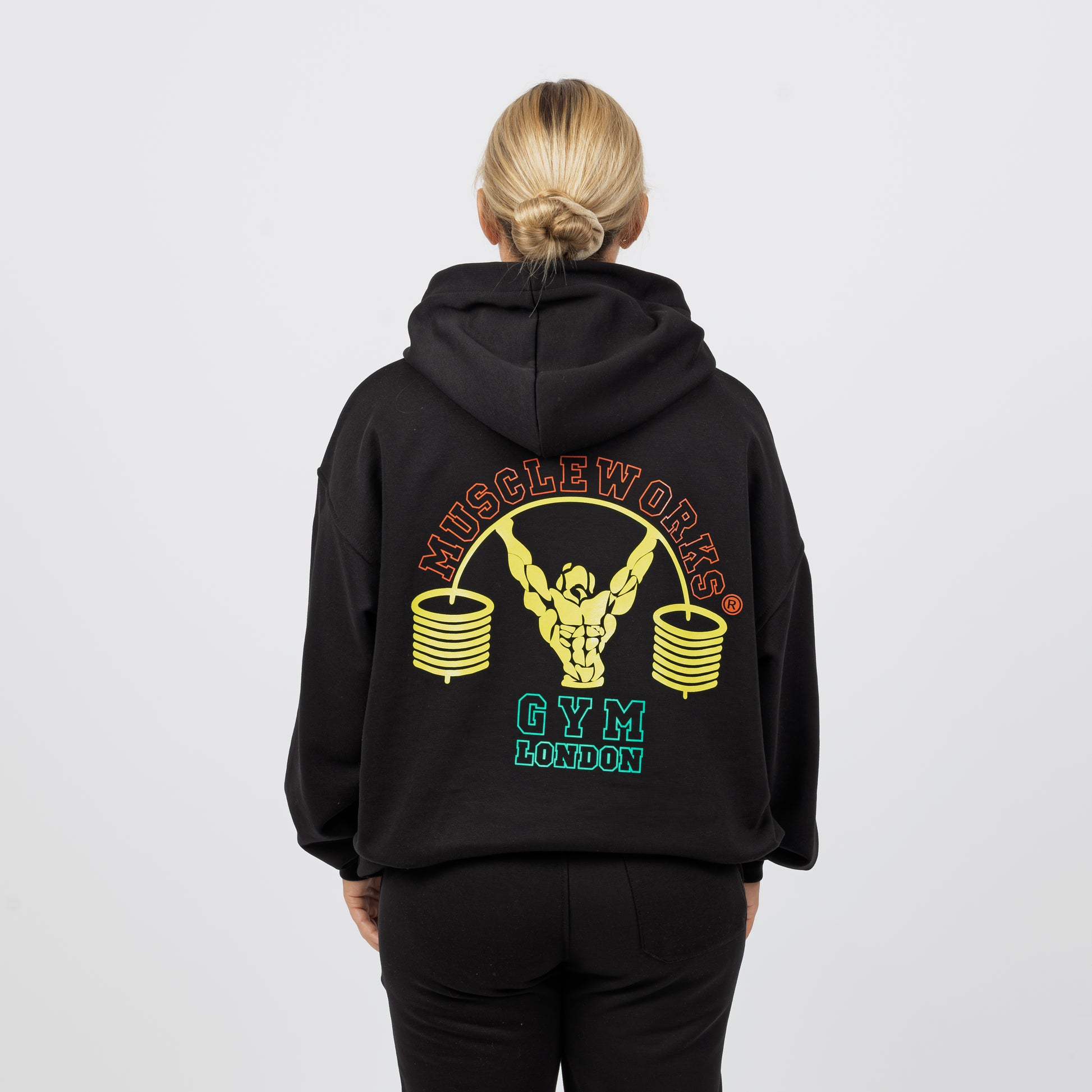 MW Oversized Hoodie 3 Colour Way Black