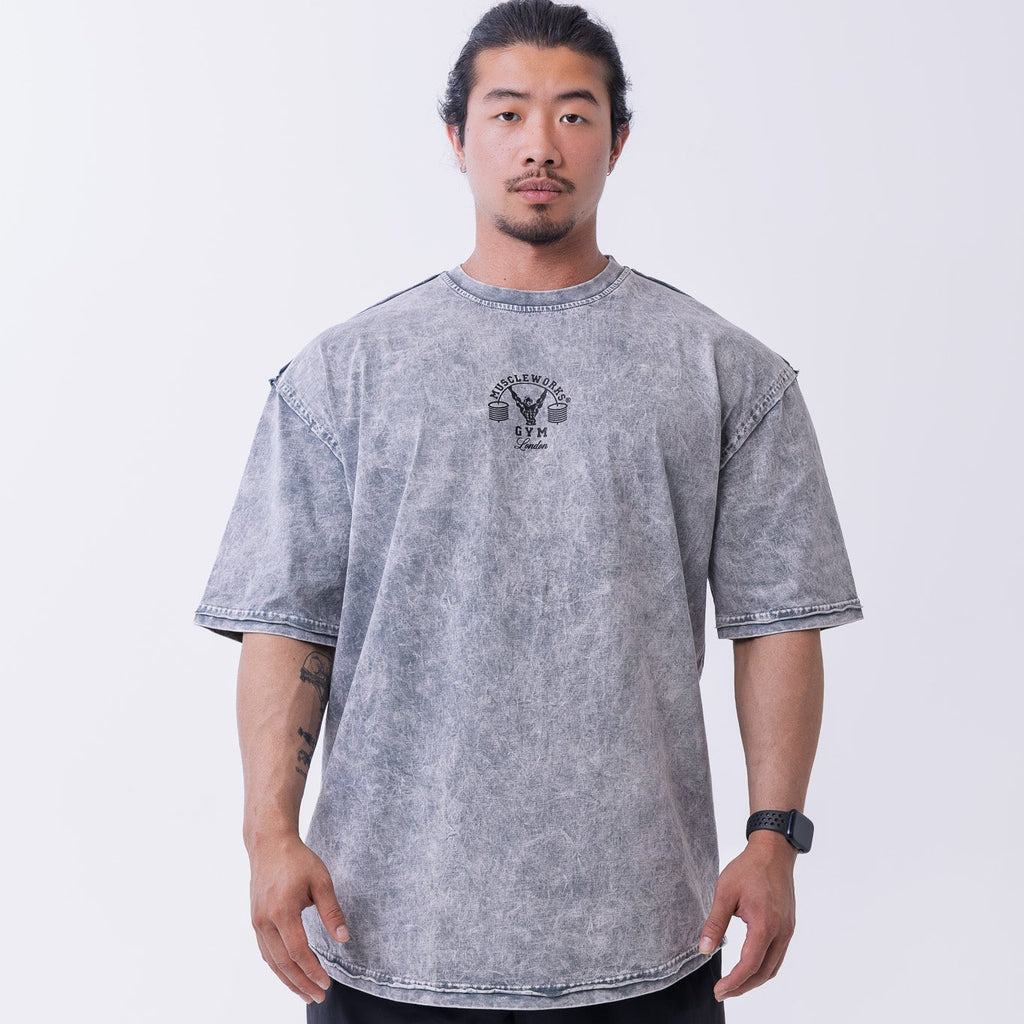 MW Oversized Washed Stone Mist
