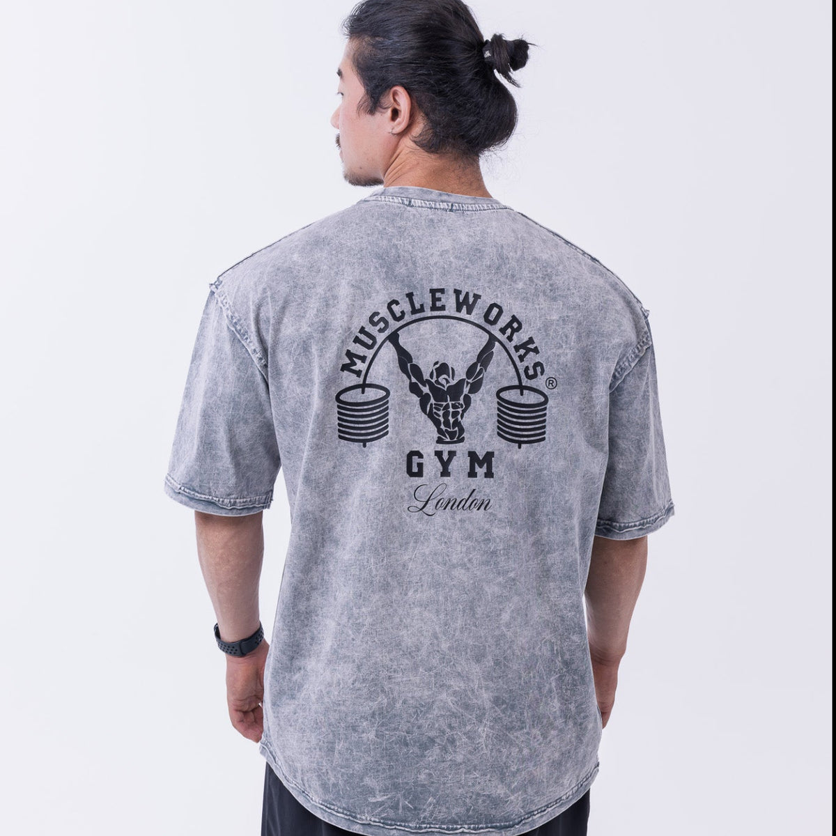 MW Oversized Washed Stone Mist