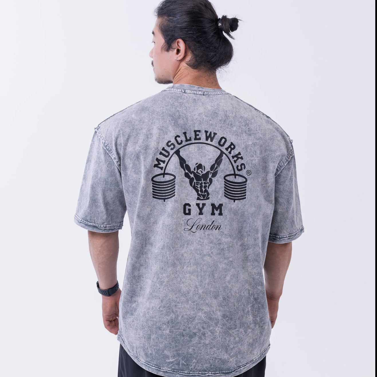 MW Oversized Washed Stone Mist