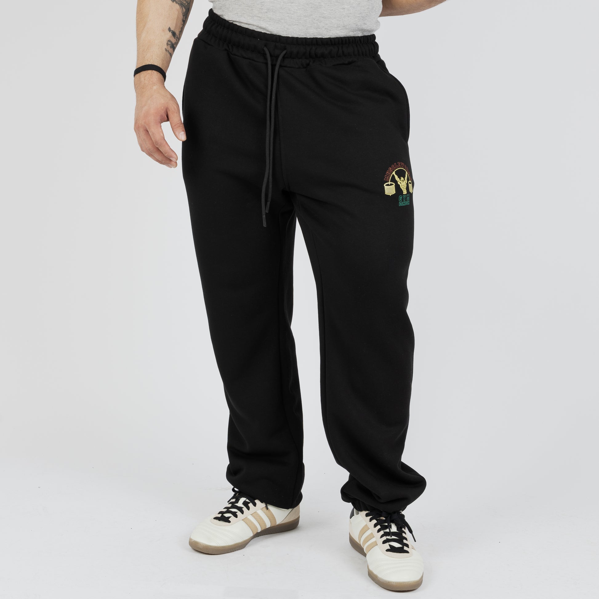 MW Relaxed Fit Joggers 3 Colour Way Black