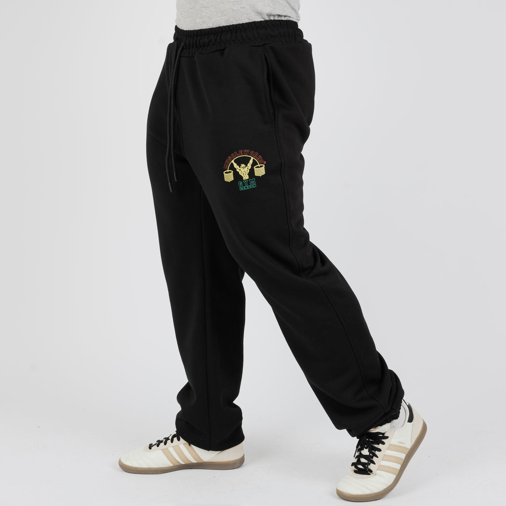 MW Relaxed Fit Joggers 3 Colour Way Black