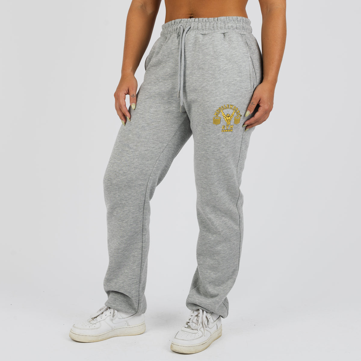 MW Relaxed Fit Joggers Grey Marl