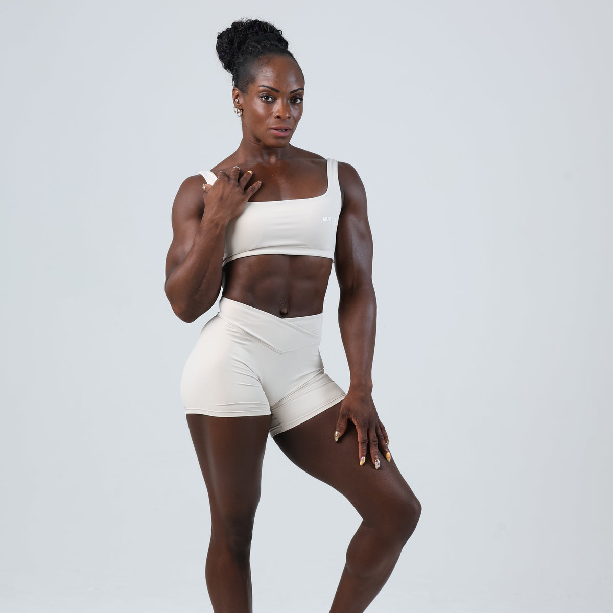MW Athena Sports Bra – Beige