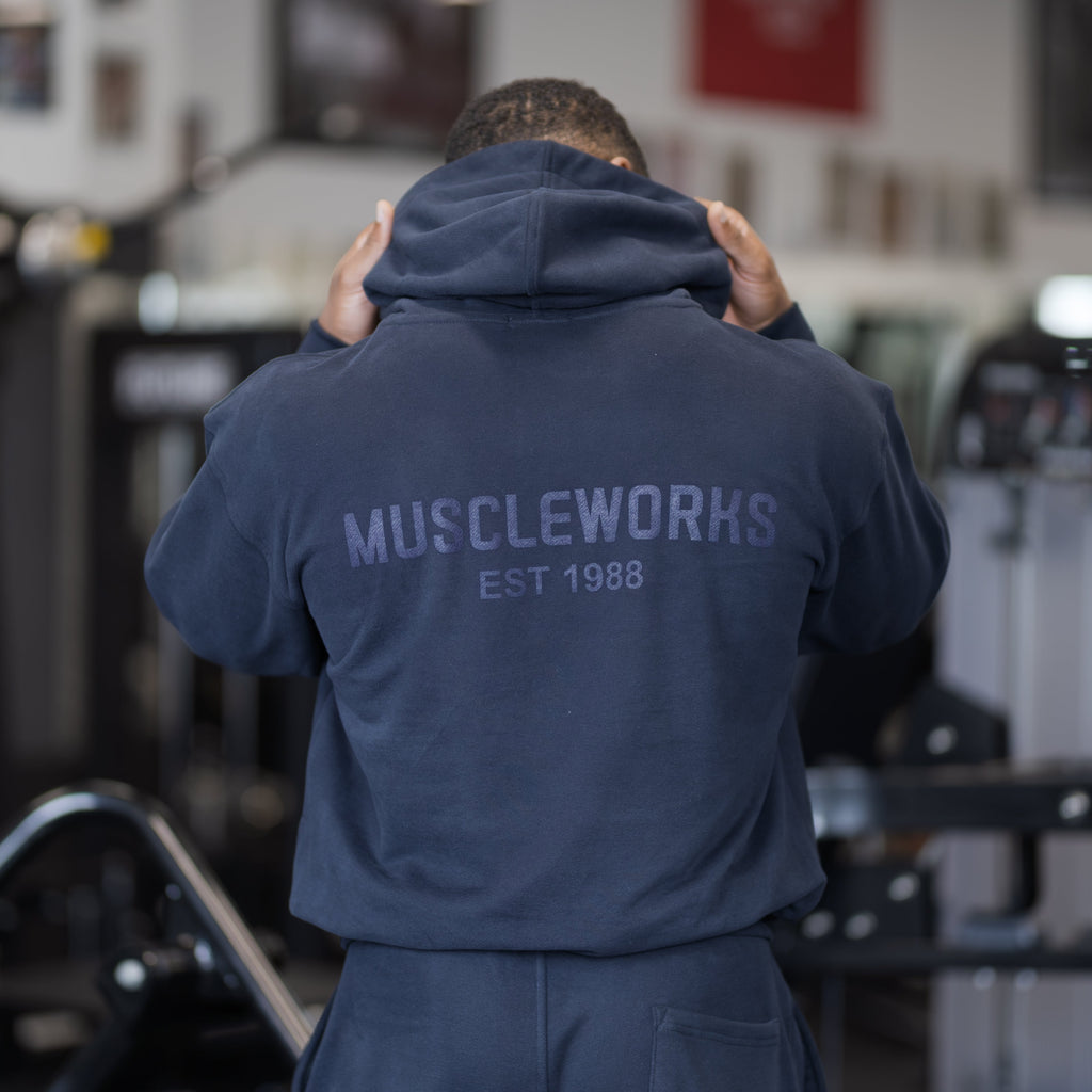 MW Oversized Midnight Navy Hoodie