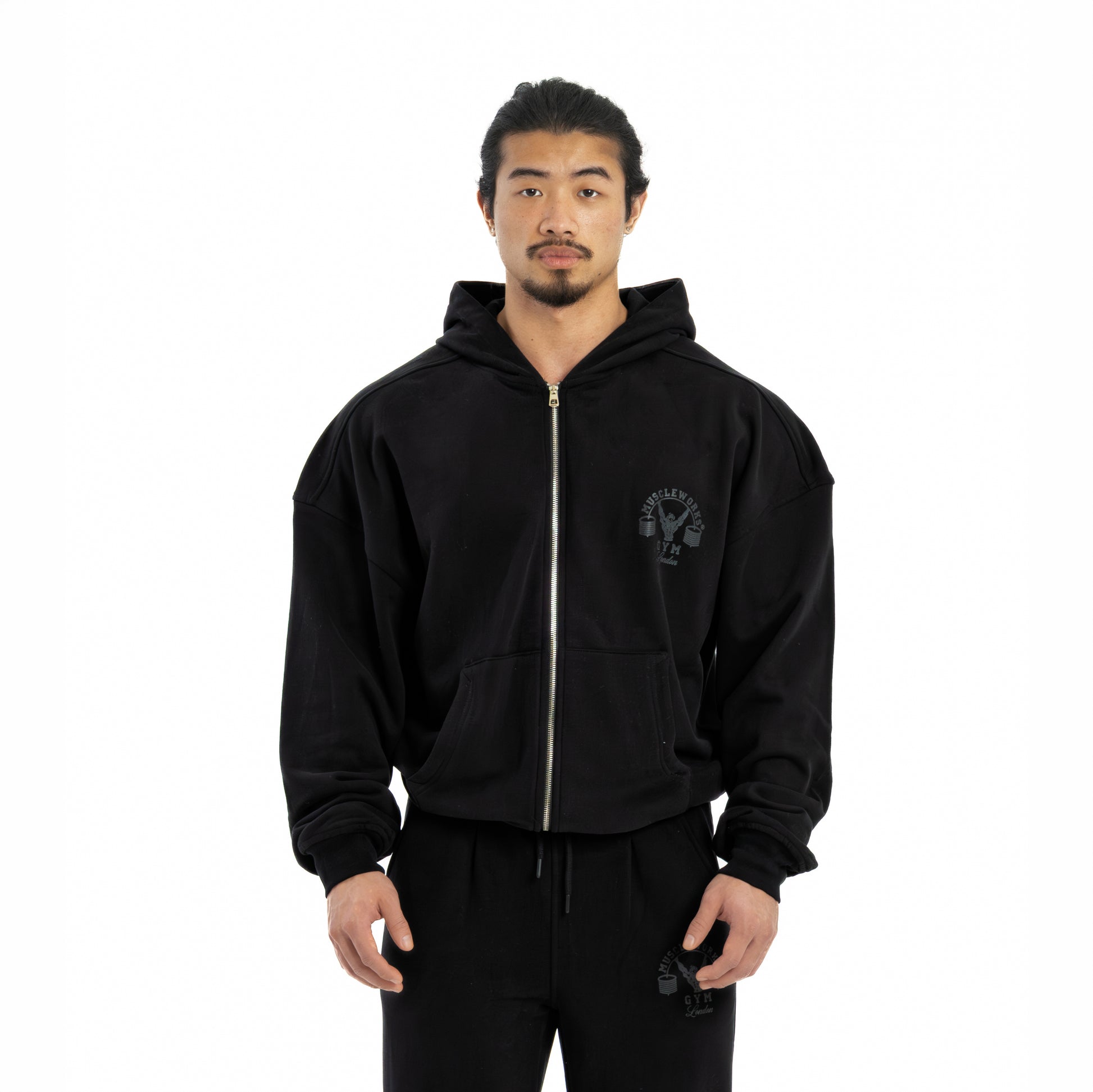 MW Oversized Zip Up Hoodie Spartan Edition