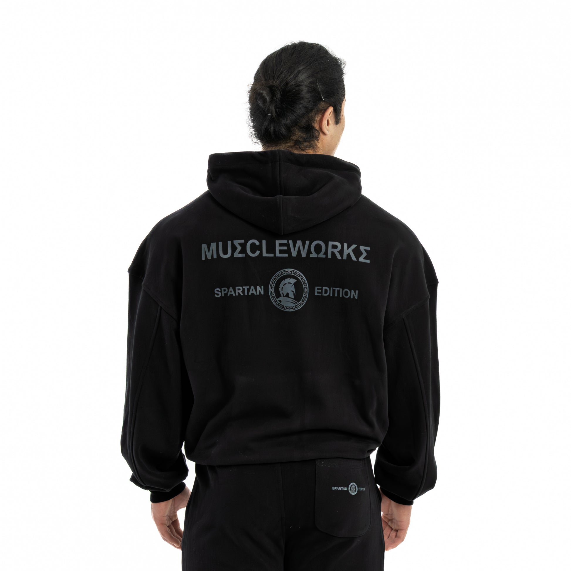MW Oversized Zip Up Hoodie Spartan Edition