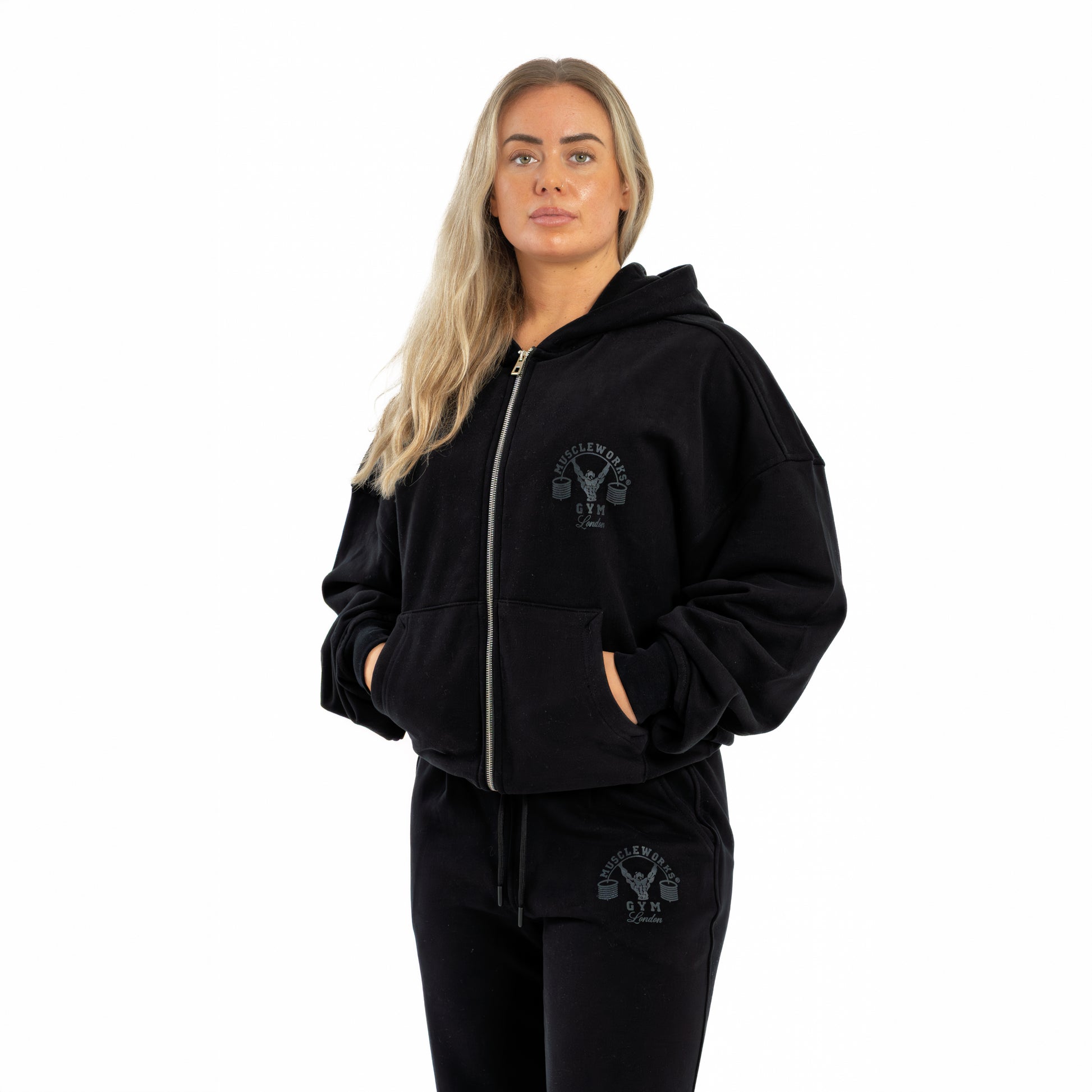 MW Oversized Zip Up Hoodie Spartan Edition