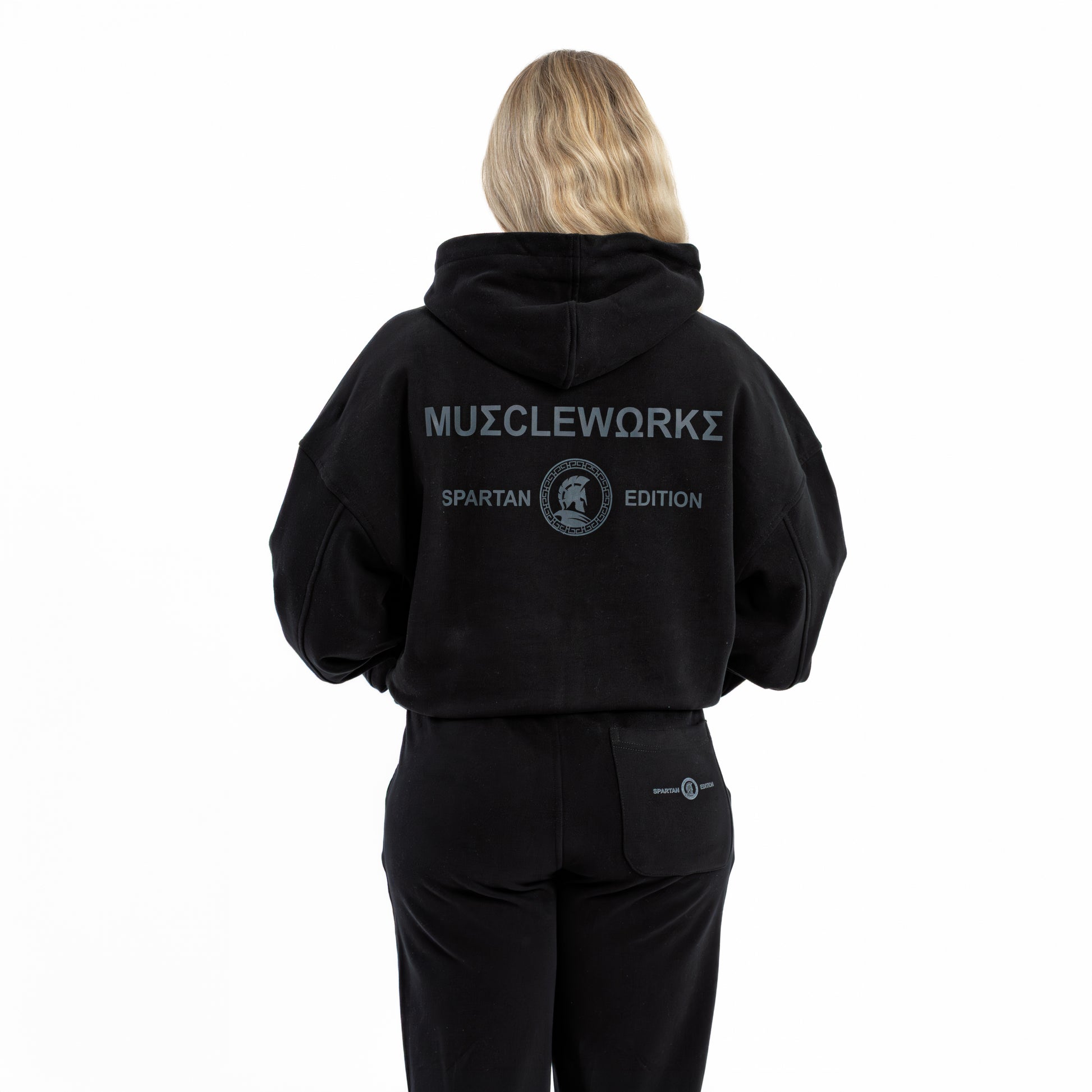 MW Oversized Zip Up Hoodie Spartan Edition