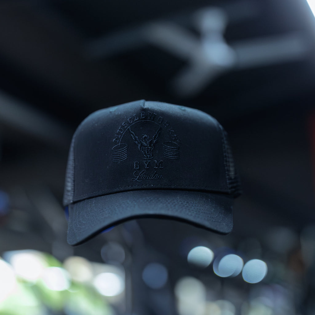 MW Signature Trucker Cap Double Black