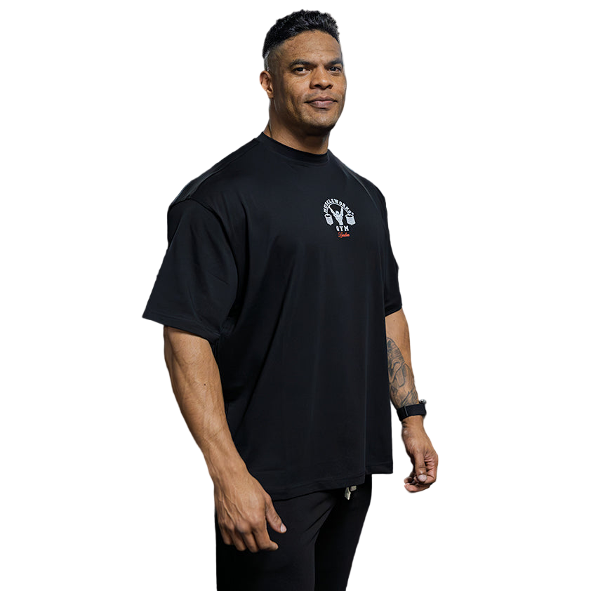 MW Oversized Black Signature T-Shirt