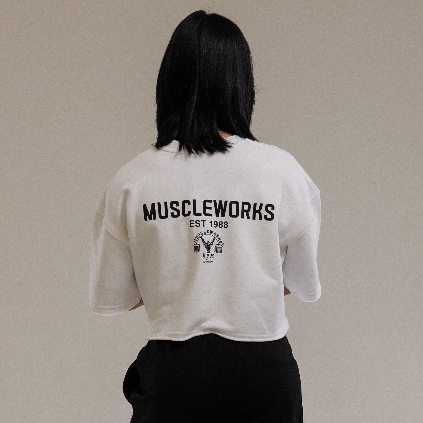 MW Zena Cropped Top White