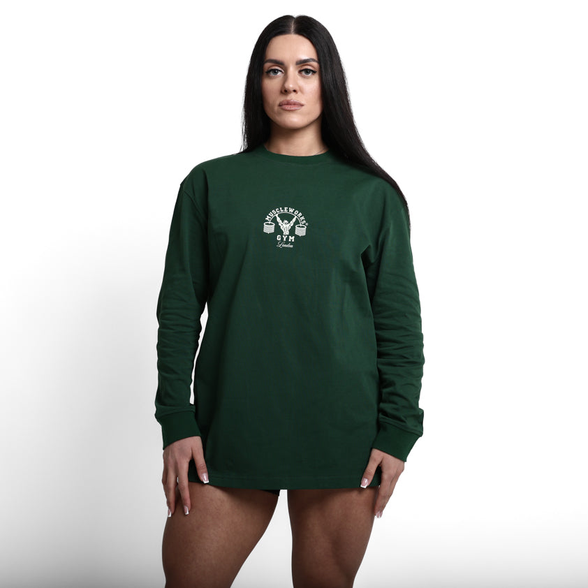 MW Oversized Long Sleeve Legacy 1988 Forest Green