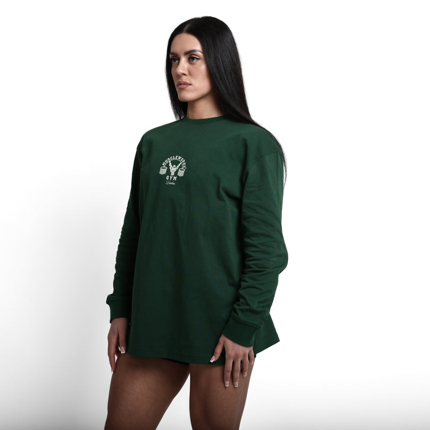 MW Oversized Long Sleeve Legacy 1988 Forest Green
