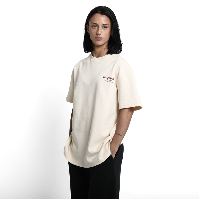 MW Oversized Sandstone T-Shirt