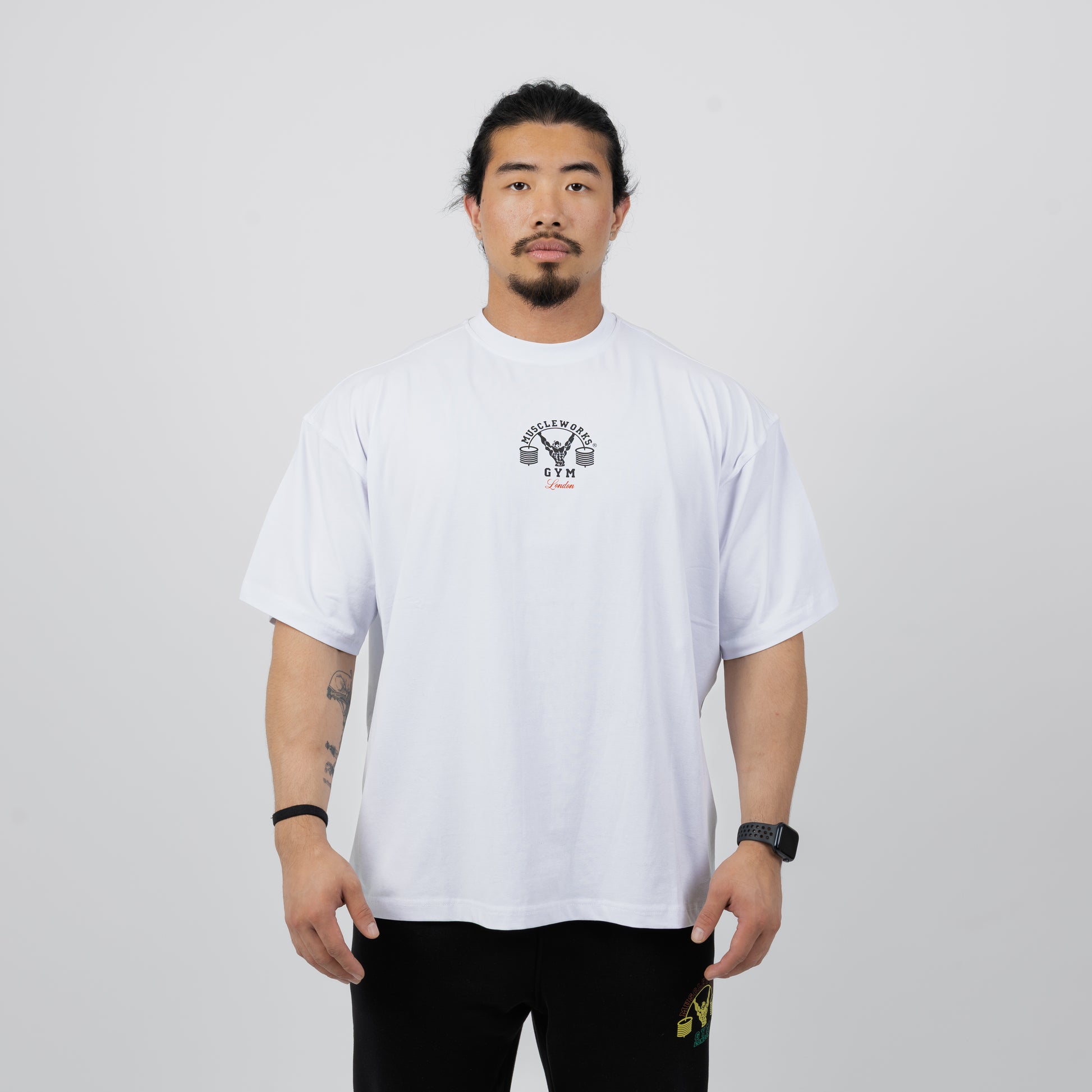 MW Oversized White Signature T-Shirt