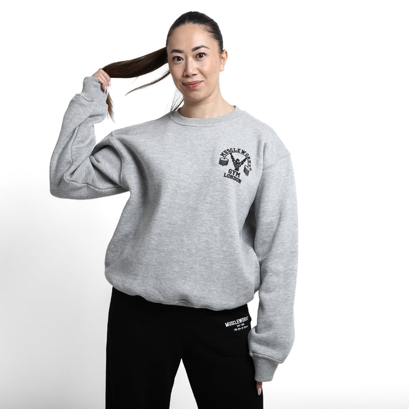 MW Women Crew Neck Grey