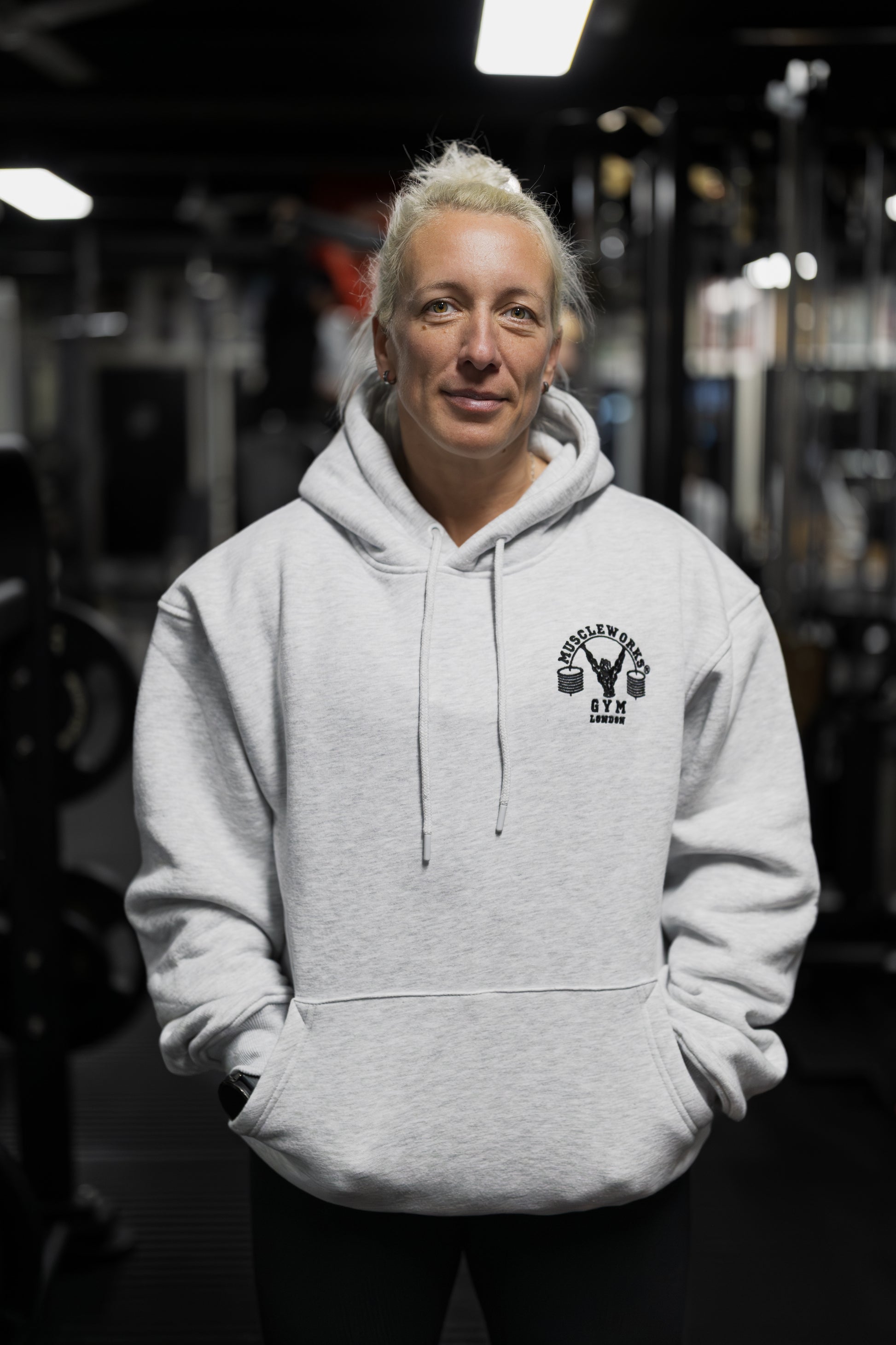 MW Women Classic Pullover Grey Milange