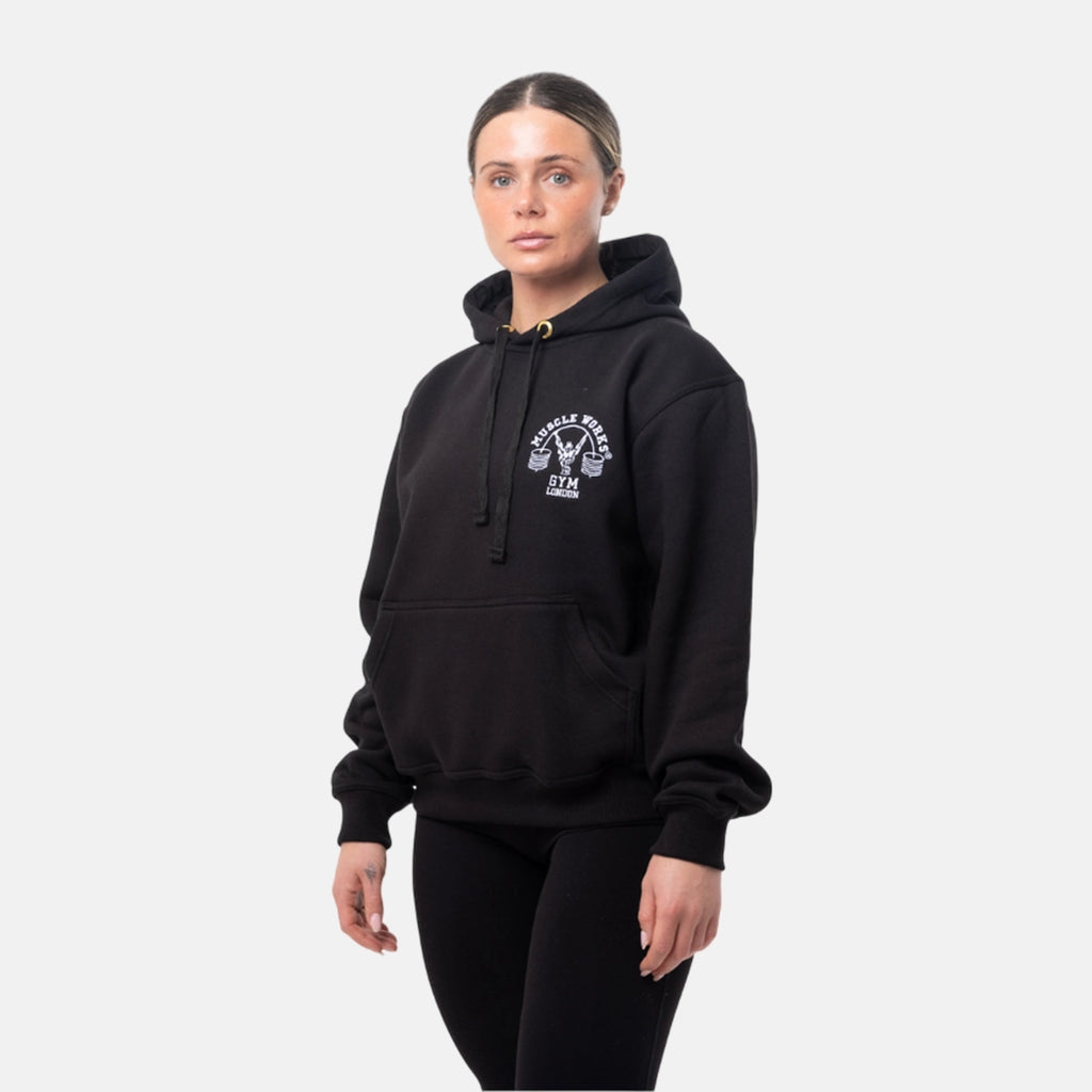 MW Women Classic Pullover Black With White